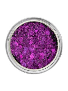 PXP Chunky Csillámkrém Purple Haze 10ml-es tégelyben, nagyméretű lila csillámdarabokkal zselés alapon, fesztivál sminkhez