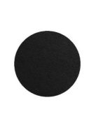 30 grammos, kerek tégelyes PXP Professional Colors fekete arcfesték ecsettel vagy szivaccsal történő használatra.