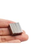 Erős neodímium mágnes 10mm x 5mm, 10db/cs