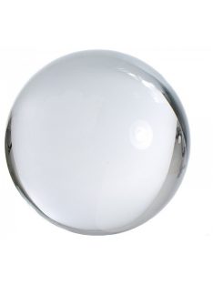 Dekor üveggolyó - áttetsző, 14 és 28 mm