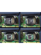 Nagyítós szemüveg LED világítással 2x 6x 8x 12x 24x nagyítással precíziós munkához