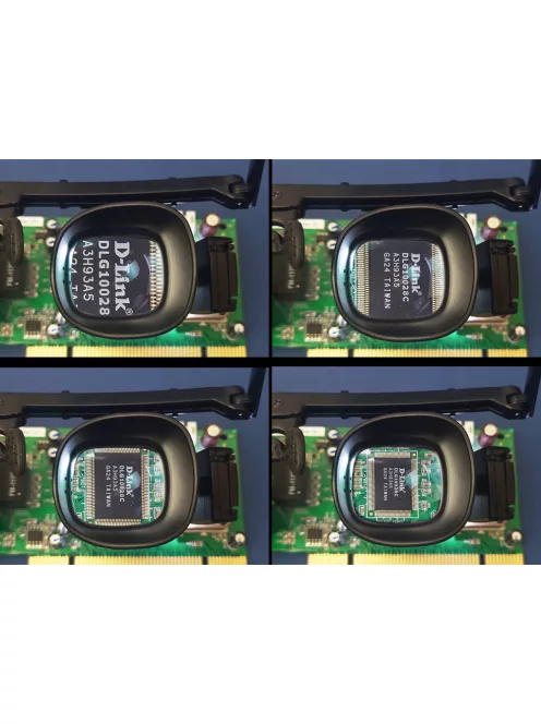 Nagyítós szemüveg LED világítással 2x 6x 8x 12x 24x nagyítással precíziós munkához