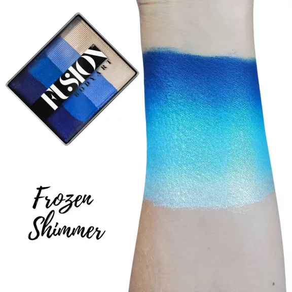 Fusion csíkos arcfesték Frozen Shimmer 50 gr