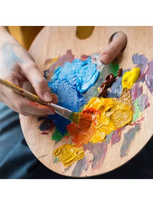 Maaleo 12 darabos, 100 ml-es akrilfesték szett élénk színekkel, tubusokban, művészeknek és hobbistáknak