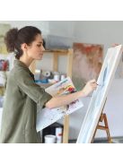 Maaleo 12 darabos, 100 ml-es akrilfesték szett élénk színekkel, tubusokban, művészeknek és hobbistáknak