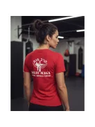 Krav Maga Israel Defence Force pamut póló uniszex IDF mintával elöl és hátul