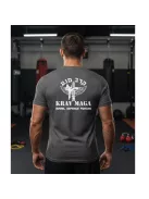 Krav Maga Israel Defence Force pamut póló uniszex IDF mintával elöl és hátul
