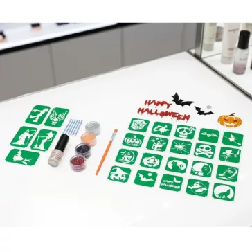 Halloween Csillámtetoválás készlet - KiviArt