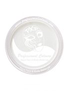 Közepes méretű, 30 grammos, kerek tégelyes PXP Professional Colors fehér arcfesték.