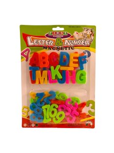 Hűtőmágnes készlet - Betűk, számok