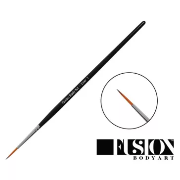 Fusion Body Art Liner #1 professzionális arcfestő ecset vékony vonalakhoz és részletekhez