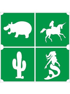 csillámtetoválás matrica