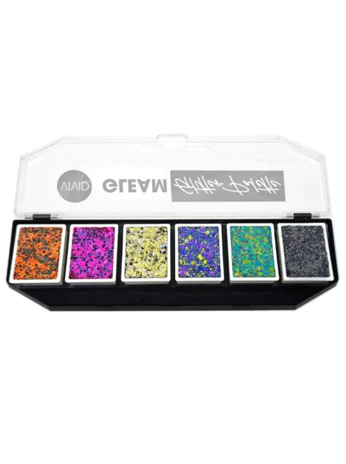 VIVID Glitter csillámkrém Nocturnal 6 színű paletta