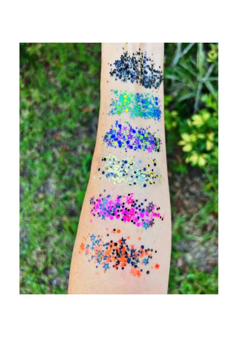 VIVID Glitter csillámkrém Nocturnal 6 színű paletta