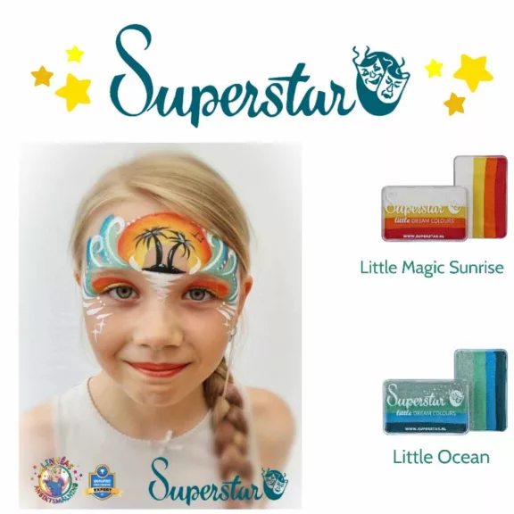 Superstar Little Magic Sunrise csíkos arcfesték 30gr