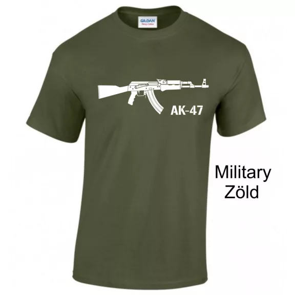 Póló - AK 47 katonai