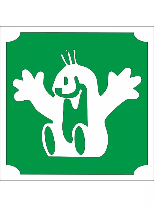 KiviArt Csillám tetoválás sablon az MK Kreatívtól Kis vakond mintával.