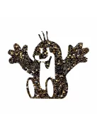 KiviArt Csillám tetoválás sablon az MK Kreatívtól Kis vakond mintával.