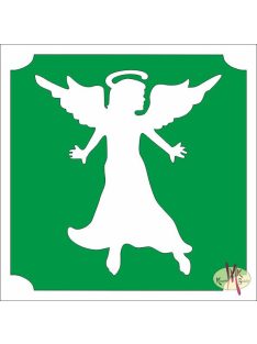 Csillám-tetoválás-sablon-Angyal