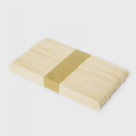 Spatula fa - hosszú több méretben 20db/csomag