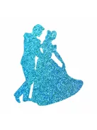 5x5 cm-es Csillám tetoválás sablon - Szépség és a szörnyeteg 36