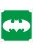 5x5 cm-es Csillám tetoválás sablon - Batman  41
