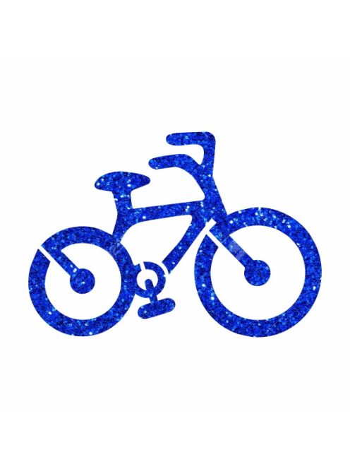 Csillámtetoválás sablon - Bicikli