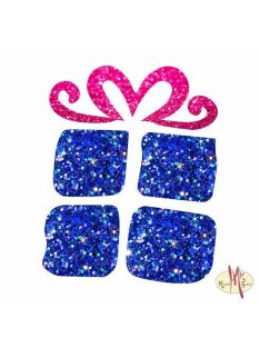 5x5 cm-es Csillámtetoválás sablon - Ajándék doboz 53