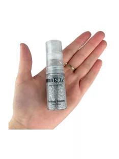   Fusion Glitter Pump Spray Stardust Shimmer - Holographic Silver