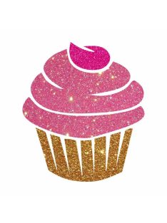 5x5 cm-es Csillámtetoválás sablon - Muffin 65