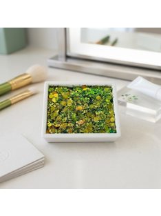 KiviArt Glitter Cream 'Tree Frog' színjátszó csillámkrém, professzionális viasz alapú vegán csillám