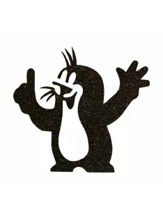 5x5 cm-es Csillámtetoválás sablon - Kisvakond 84