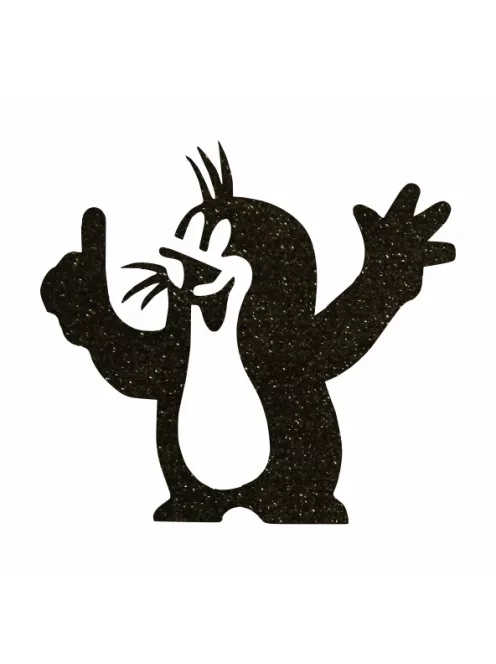 5x5 cm-es Csillámtetoválás sablon - Kisvakond 84