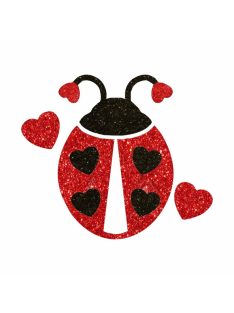 Csillámtetoválás sablon - Katica