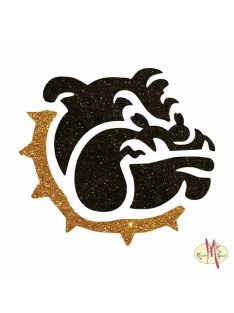 5x5 cm-es Csillámtetoválás sablon - Bulldog 93