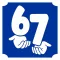 Six-Seven 6-7 csillámtetoválás sablon 5x5 cm számos festősablon csillámtetováláshoz és testfestéshez