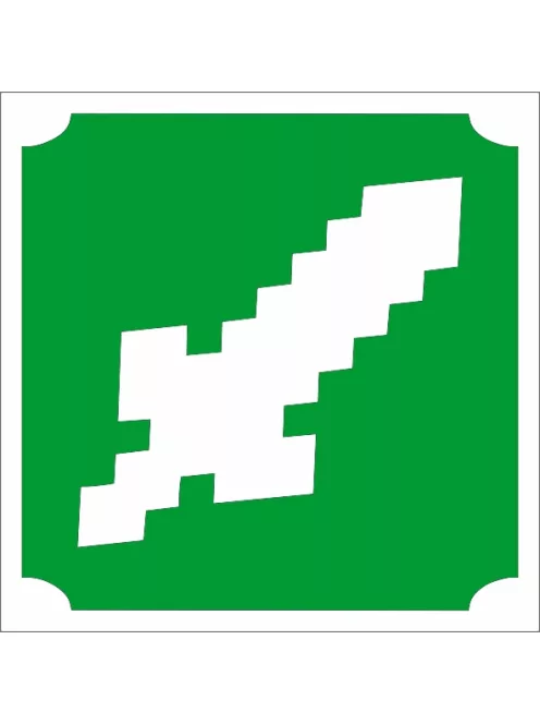 Csillámtetoválás sablon Minecraft kard, Pixel Kard sablon, glitter tattoo stencil, gamer ajándék, gyerek tetoválás sablon