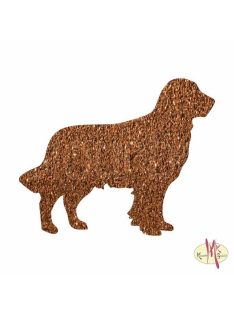 5x5 cm-es Csillámtetoválás sablon - Kutya 114