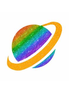 Csillámtetoválás sablon - Szaturnusz bolygó