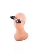 fejpántos órás nagyító led világítással 8x 23x nagyítással