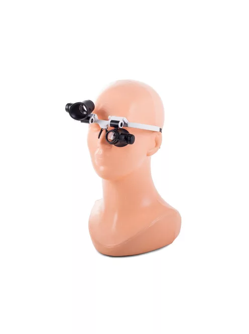 fejpántos órás nagyító led világítással 8x 23x nagyítással