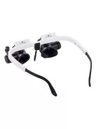 fejpántos órás nagyító led világítással 8x 23x nagyítással