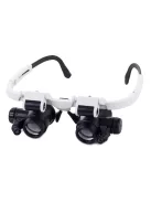 fejpántos órás nagyító led világítással 8x 23x nagyítással