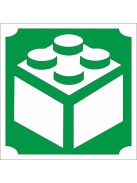 5x5 cm-es Csillámtetoválás sablon - Építő kocka 120