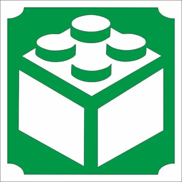 5x5 cm-es Csillámtetoválás sablon - Építő kocka 120