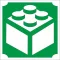 5x5 cm-es Csillámtetoválás sablon - Építő kocka 120