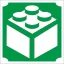5x5 cm-es Csillámtetoválás sablon - Építő kocka 120
