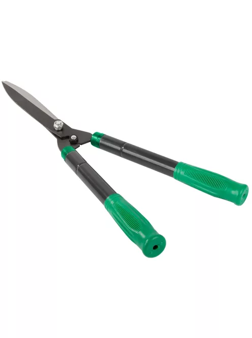 Teleszkópos kézi kerti olló sövényekhez és cserjékhez, ergonomikus fogantyúval