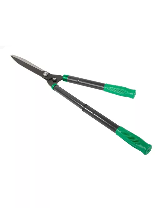 Teleszkópos kézi kerti olló sövényekhez és cserjékhez, ergonomikus fogantyúval