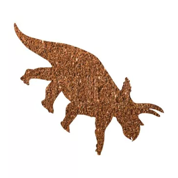 Dinoszauruszos csillámtetoválás egy gyermek karján